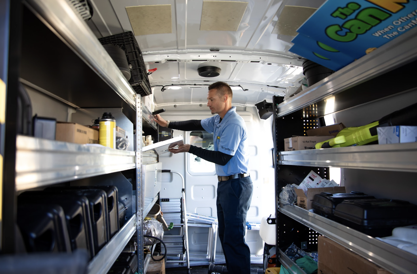 Organized pest control equipment