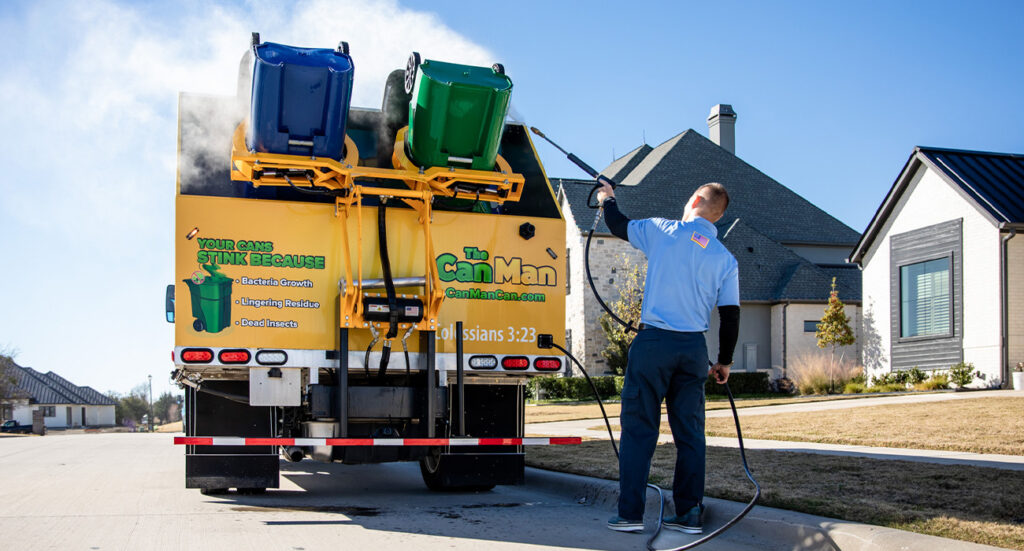 trash can cleaning frisco