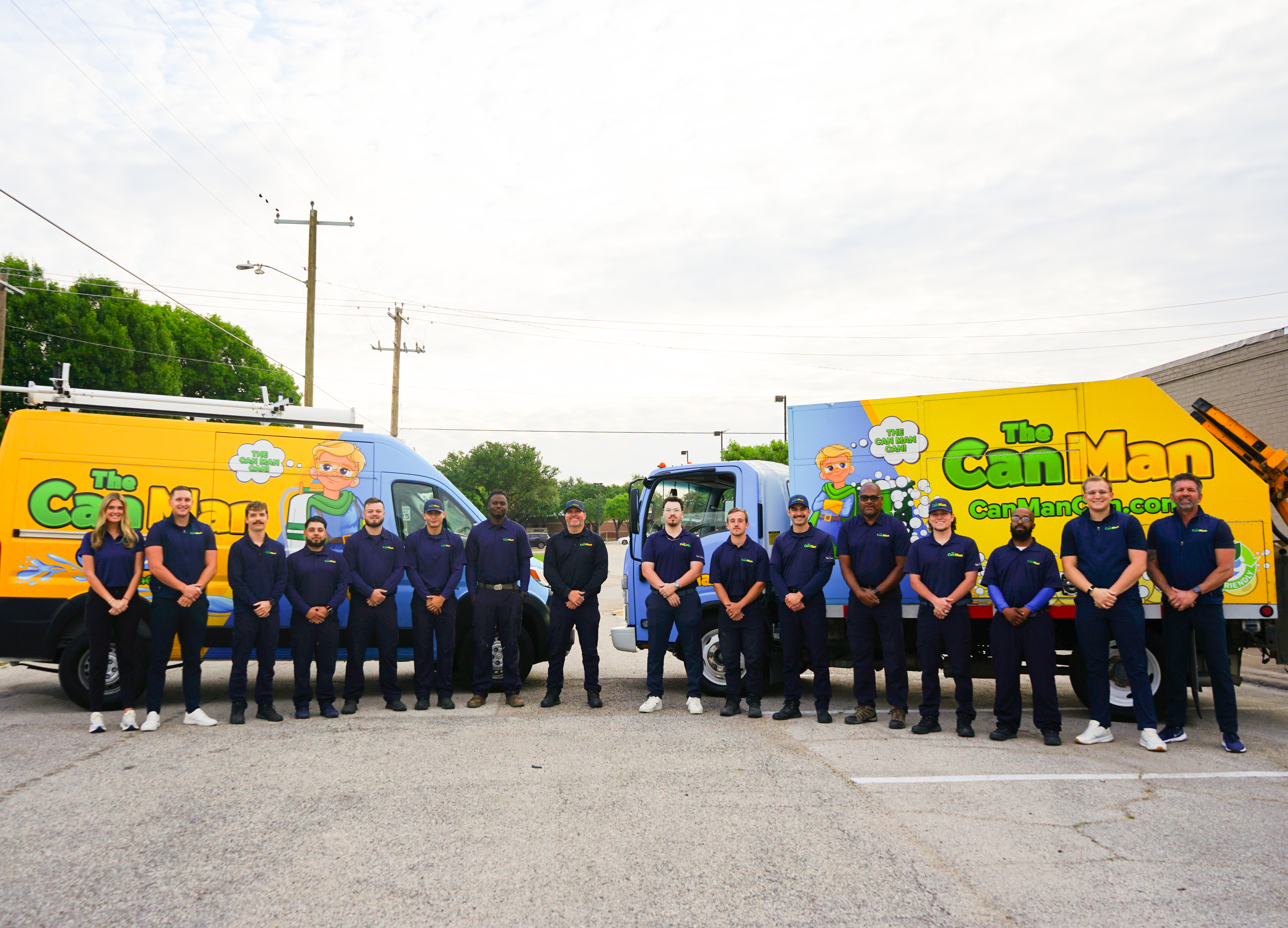The CanMan team group photo